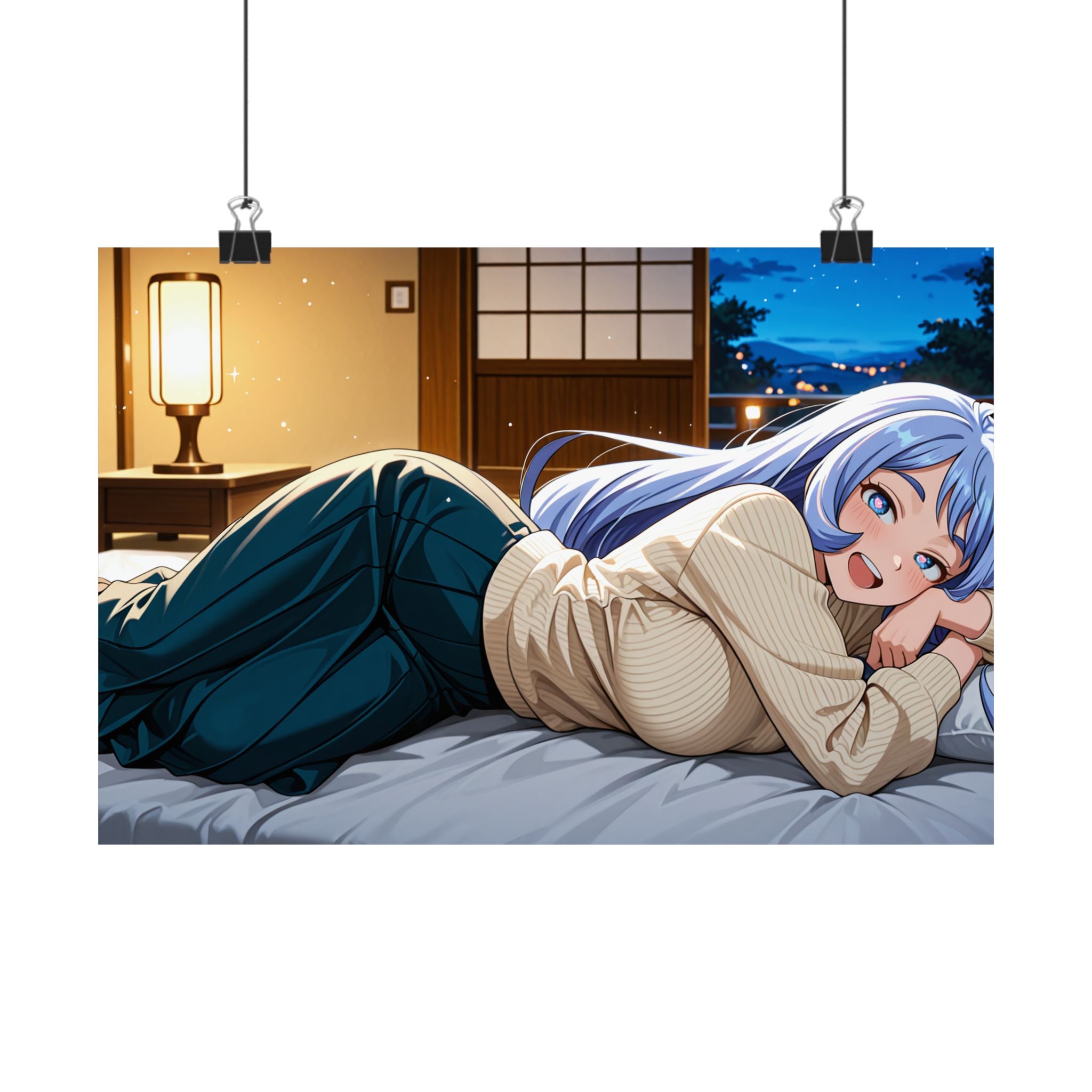 My Hero Academia Anime Pinup Poster | MHA Girls Ryokan Wall Art
