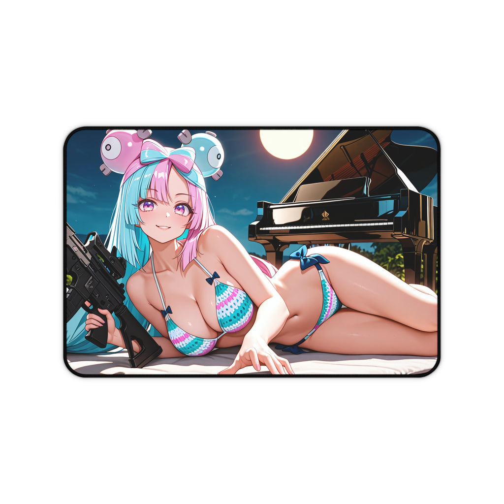 Iono Anime Pinup Desk Mat Large Mouse Pad Fan Art Tactical Girls Pt. 3