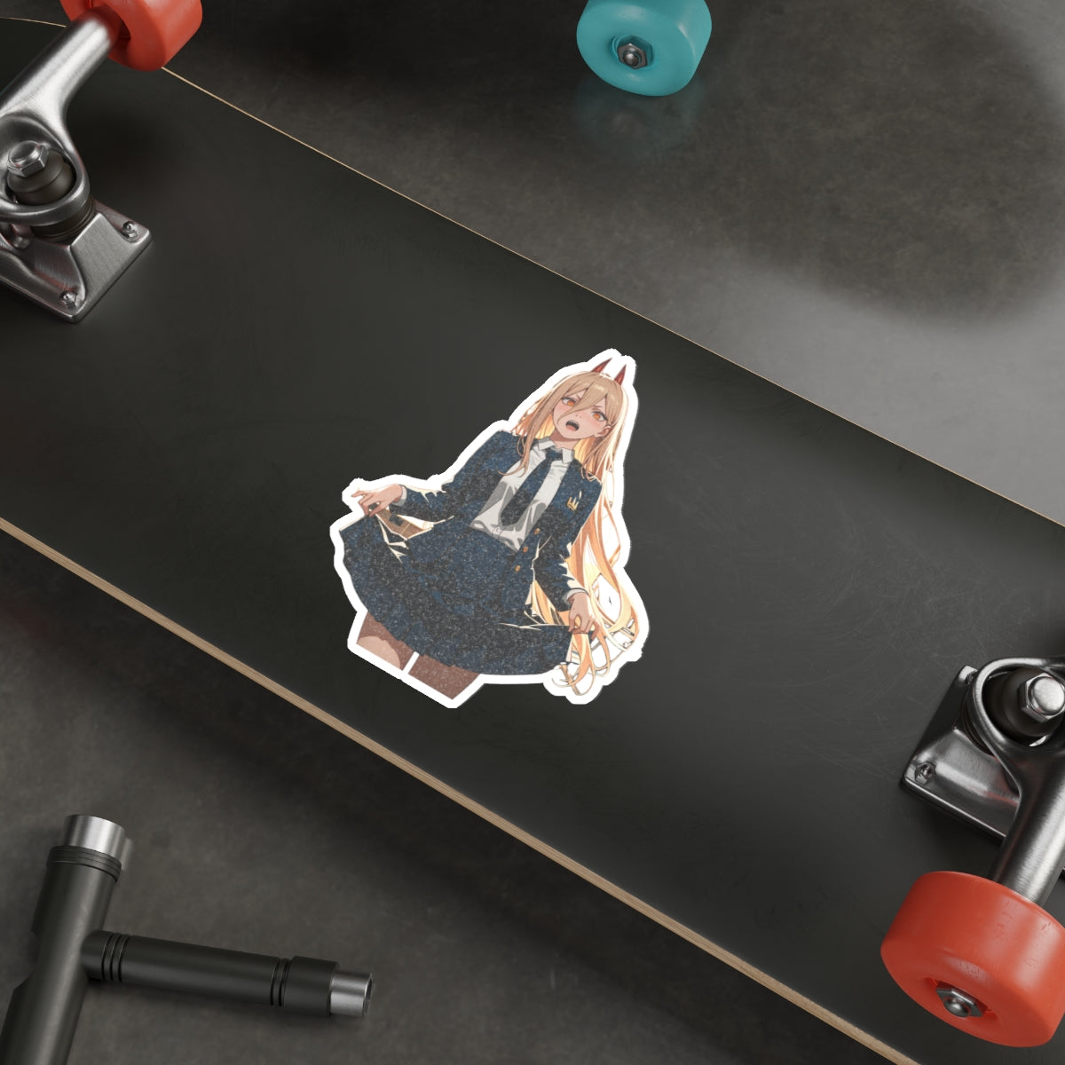Power Chainsaw Man Flight Attendant Anime Sticker | Bunny Girls Pt. 7