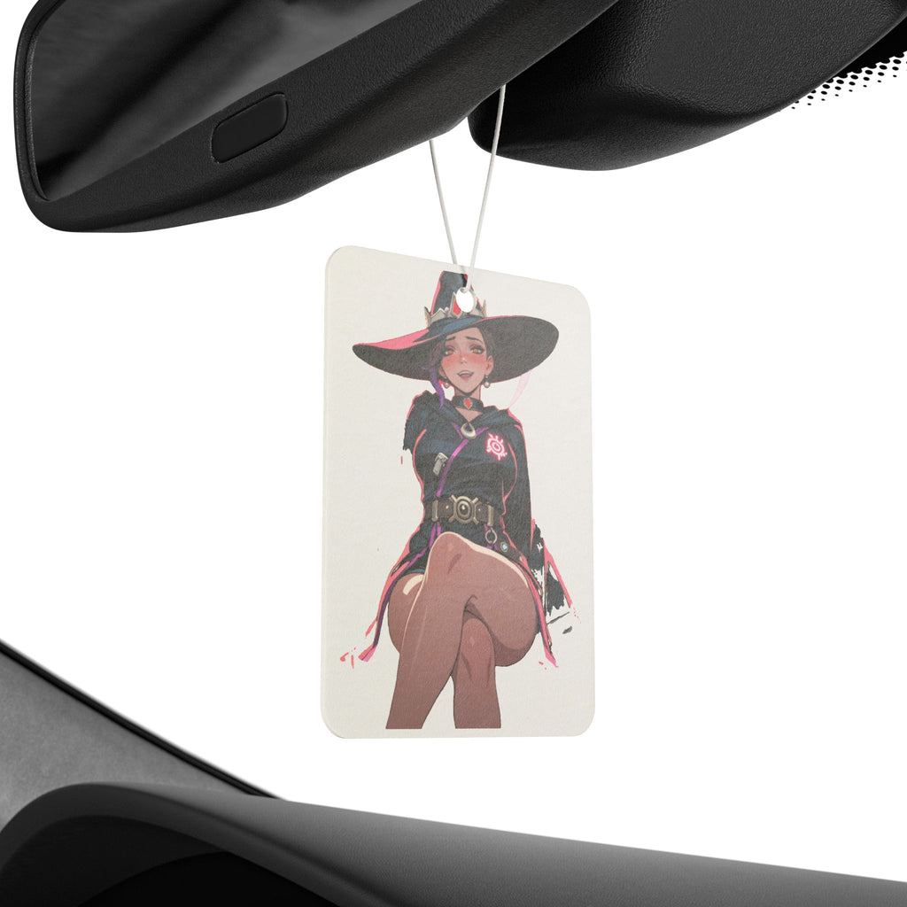 Domina Overwatch Witch Anime Car Air Freshener | Rearview — The Spicy Den Pt. 3