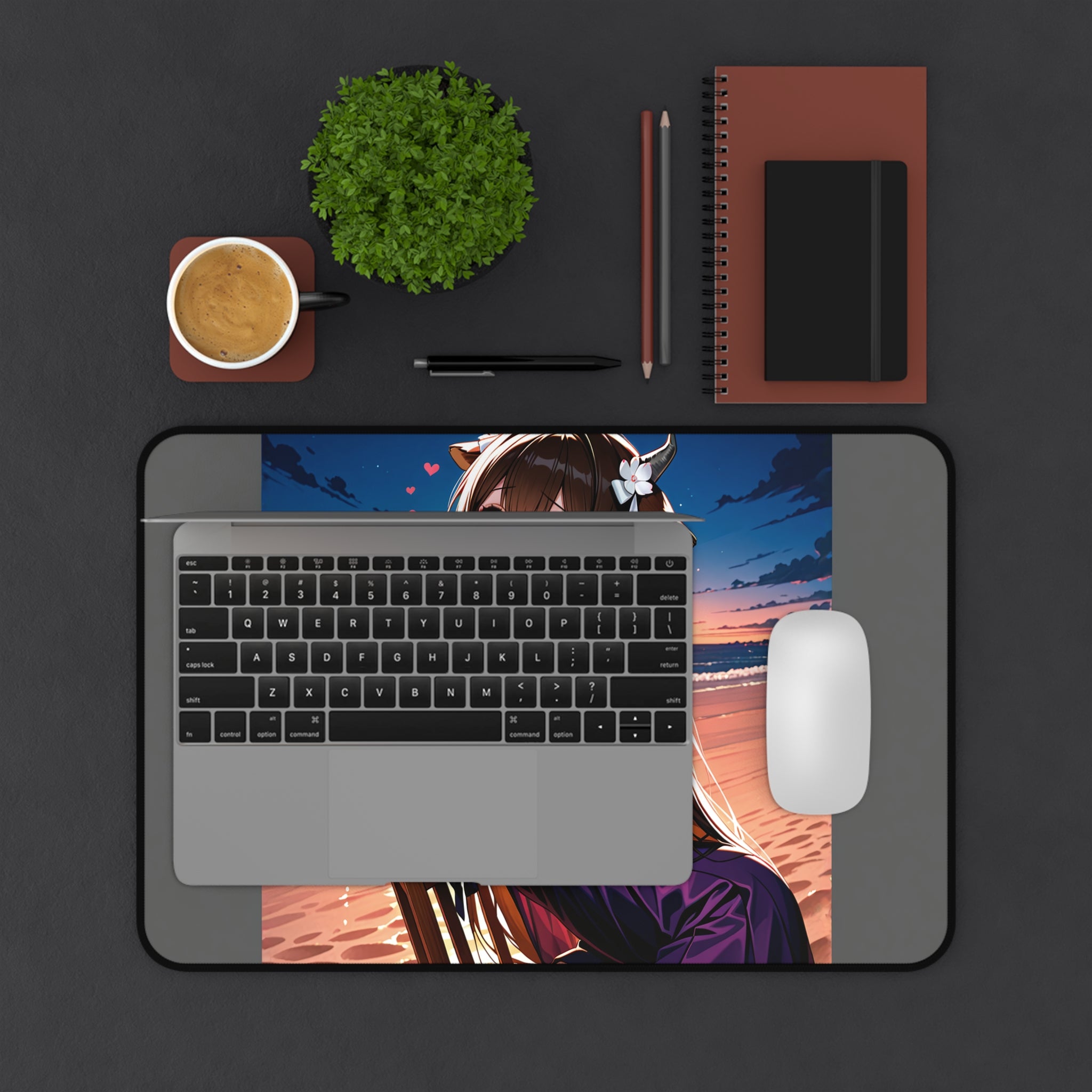kashino(azur lane)樫野（碧蓝航线） · P — The Spicy Den Pt. 3 (Spicy) Desk Mat XL Mouse P