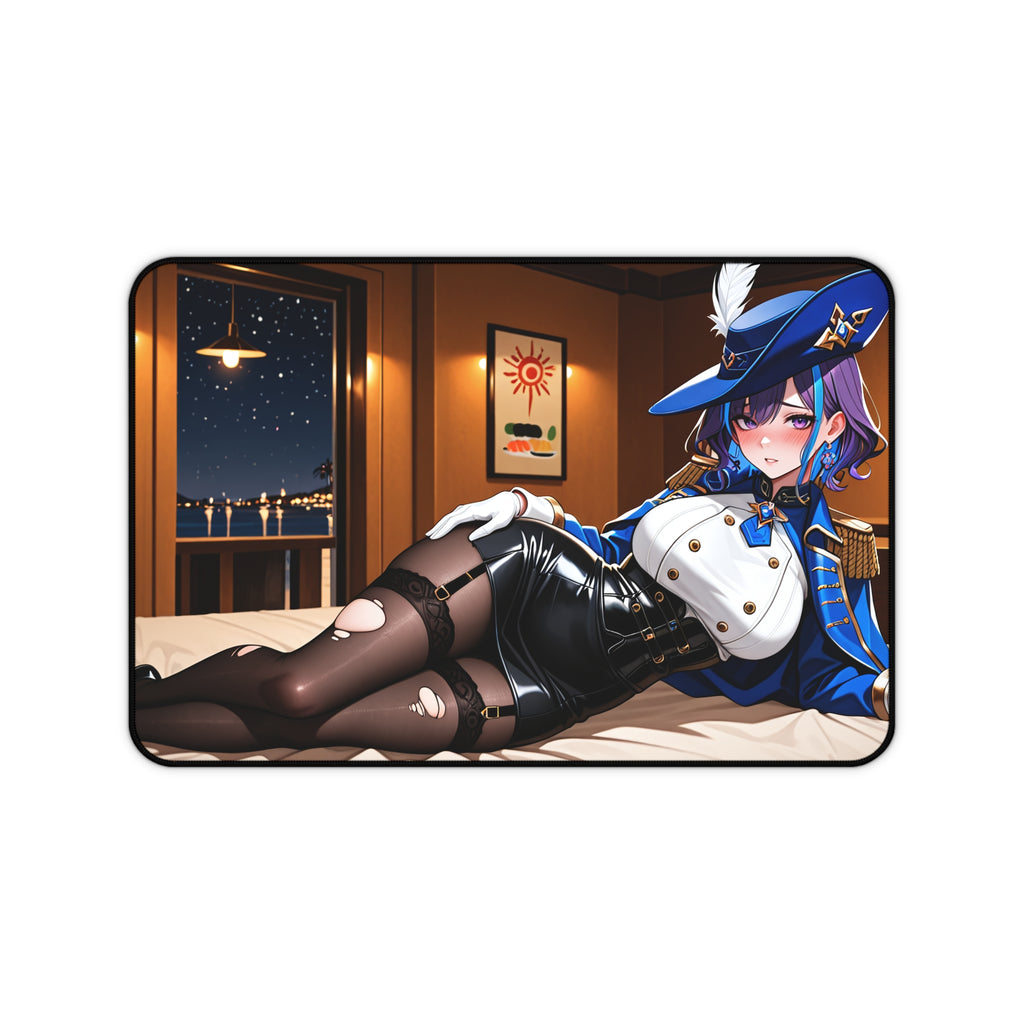 Clorinde Genshin Impact Anime Desk Mat Pinup | Beach Babes Pt. 3 (Spicy)