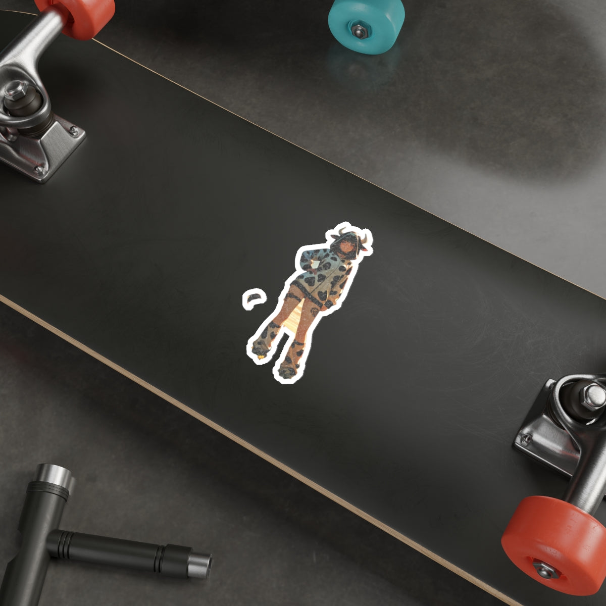 Blanc NIKKE Cow Girl Anime Die-Cut Vinyl Sticker Fan Art — Cow Girls Pt. 2
