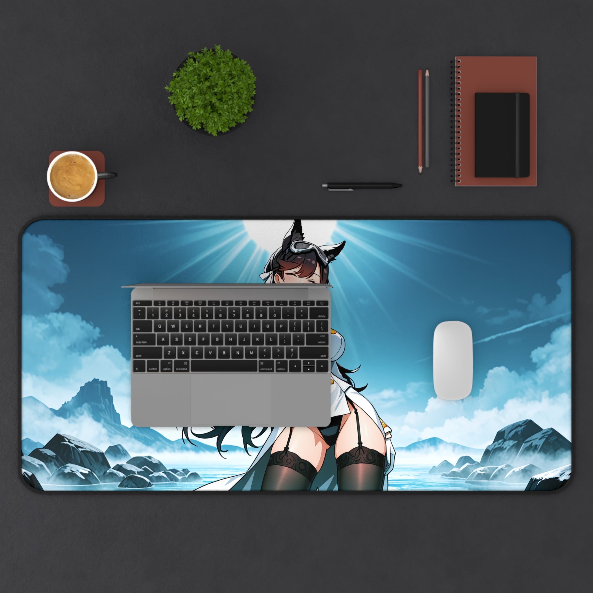 Atago Azur Lane Anime Desk Mat Pinup — Bunny Girls Pt. 4