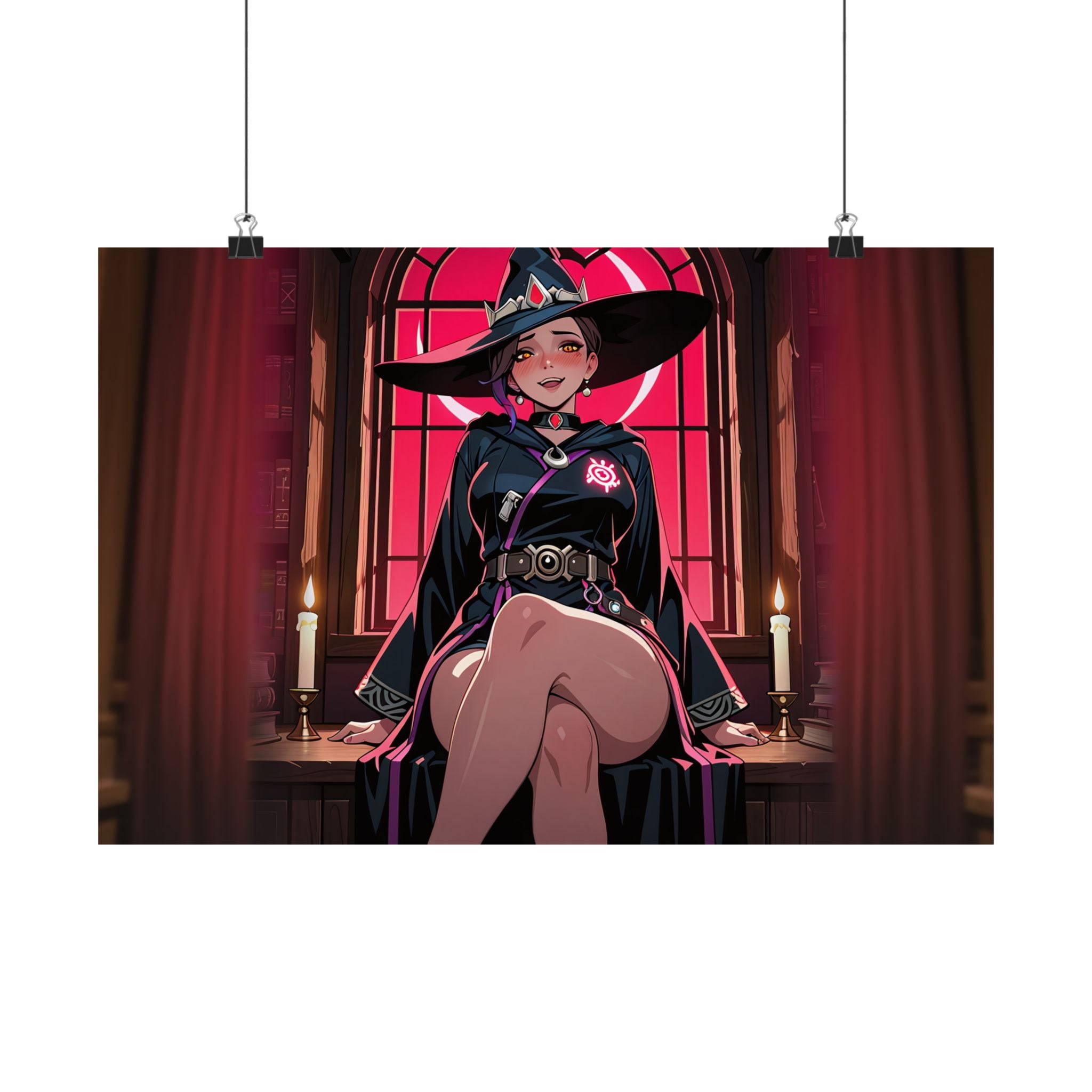 Domina Overwatch Witch Anime Poster | The Spicy Den Pt. 3