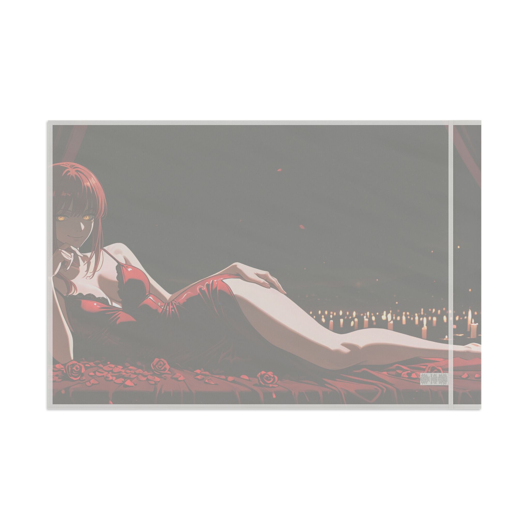 Makima Chainsaw Man Spicy Wall Flag | Velvet Boudoir Anime — Boudoir Pt. 1