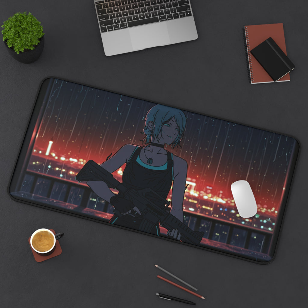 Reze Chainsaw Man Anime Desk Mat Tactical Night Scene Tactical Girls Pt. 4