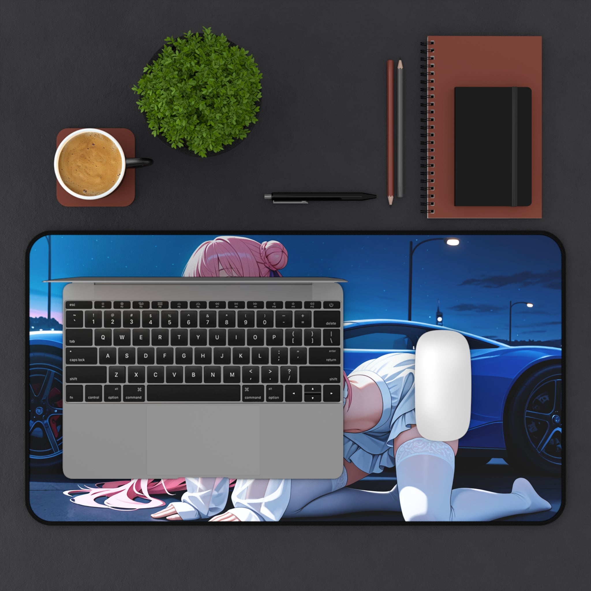 Dorothy Nikke Anime Pinup Desk Mat | Fan Art XL Gaming Mouse Pad Sail