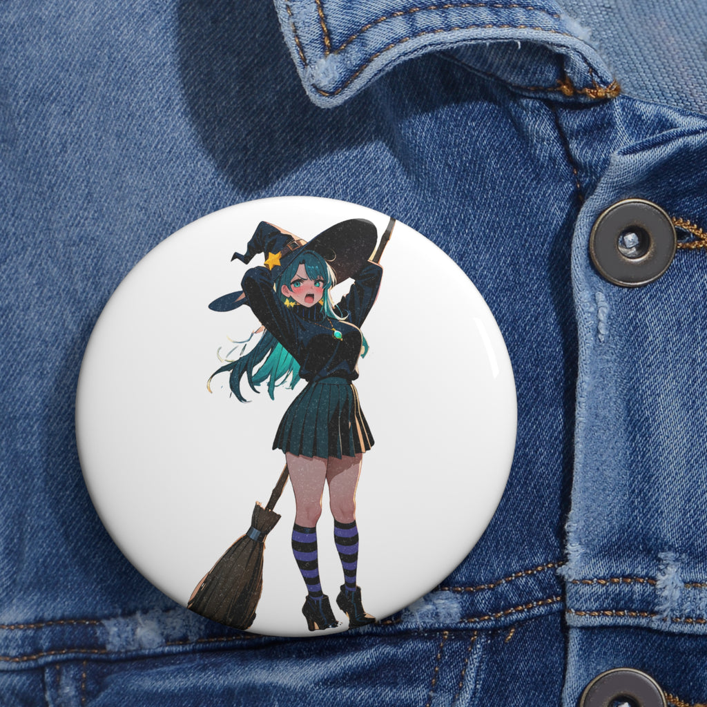 Kirara Hoshi JJK Anime Pin Button Witch Beach Pinup — Beach Babes Pt. 6