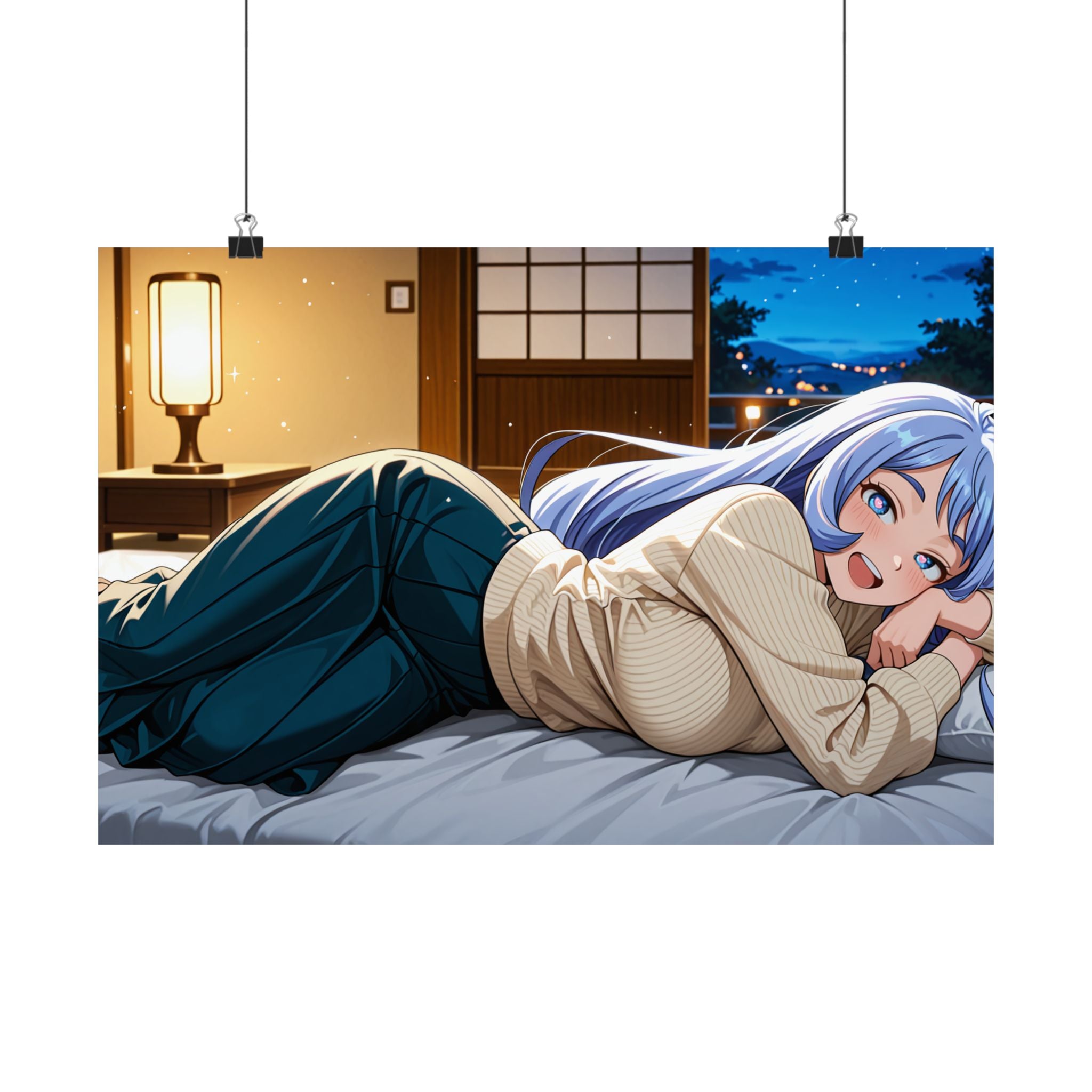 My Hero Academia Anime Pinup Poster | MHA Girls Ryokan Wall Art
