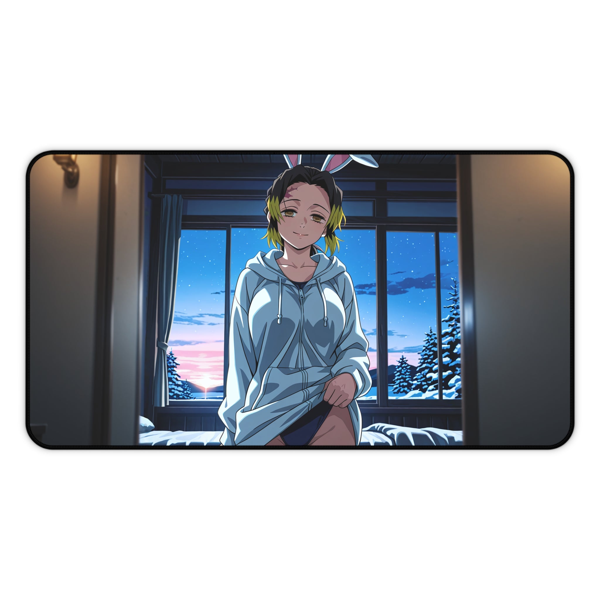 Makio (まきを) - Demon Slayer (鬼滅の刃 — Bunny Girls Pt. 1 Desk Mat XL Mouse Pad