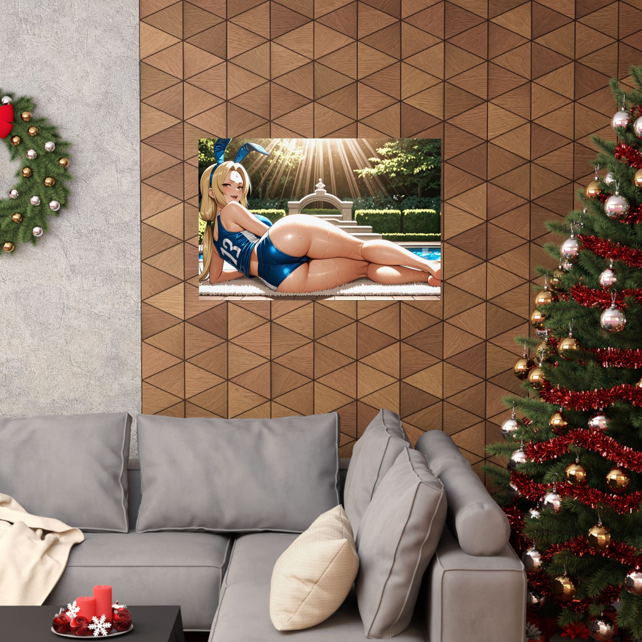 Tsunade Naruto Spicy Anime Poster Print | Bunny Girls Pt. 5