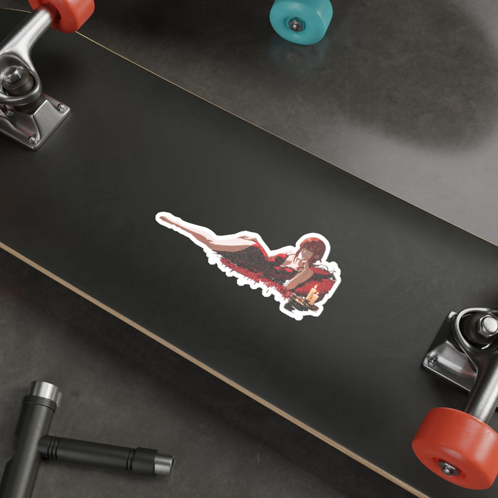 Makima Chainsaw Man Spicy Boudoir Anime Vinyl Sticker | Die Cut — Boudoir Pt. 1
