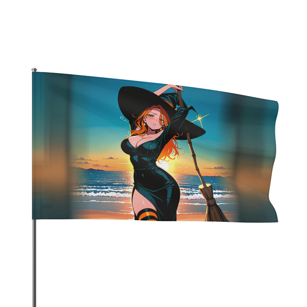 Kirara Hoshi JJK Spicy Anime Wall Flag Witch Beach — Beach Babes Pt. 6 (Spicy)