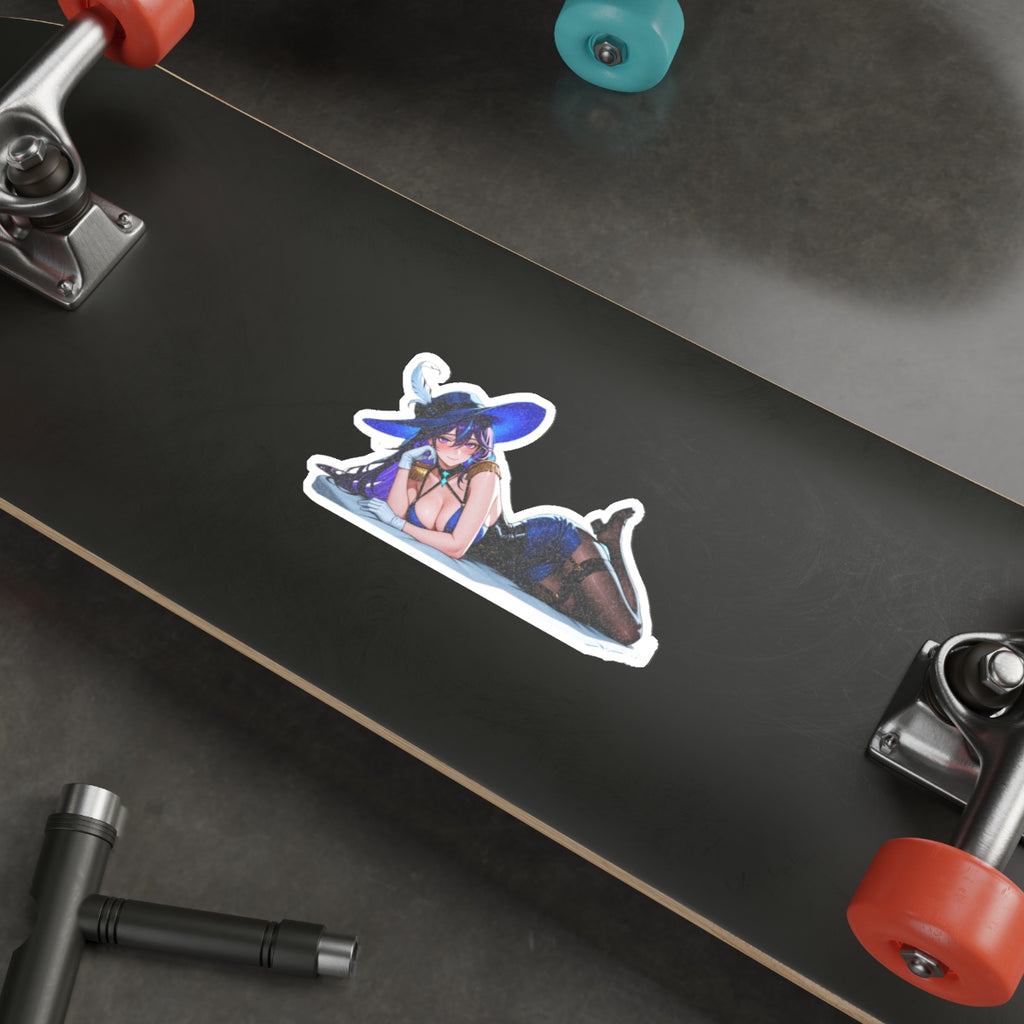 Clorinde Genshin Impact Anime Die Cut Sticker | Pinup Beach Babes Pt. 4