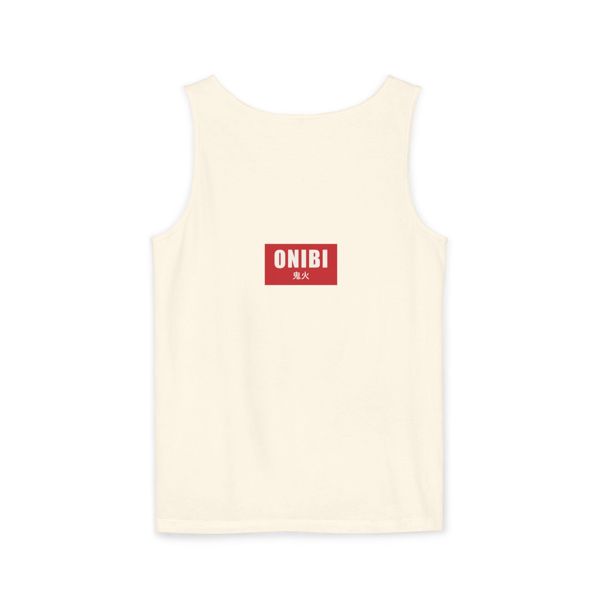 Anime Streetwear Tank Top | Kitsune Ronin Swordswoman Graphic