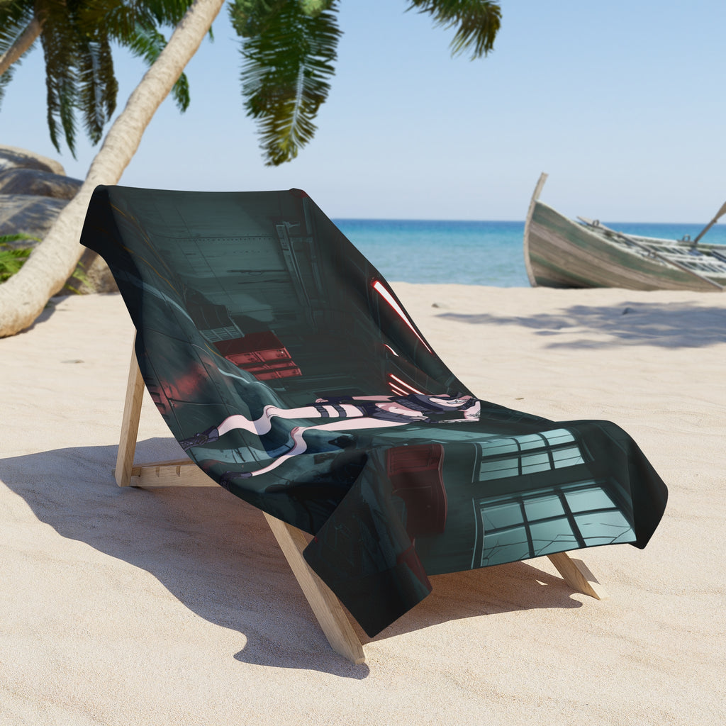 Modeus Helltaker Spicy Anime Beach Towel | Tactical Pinup Fan Art
