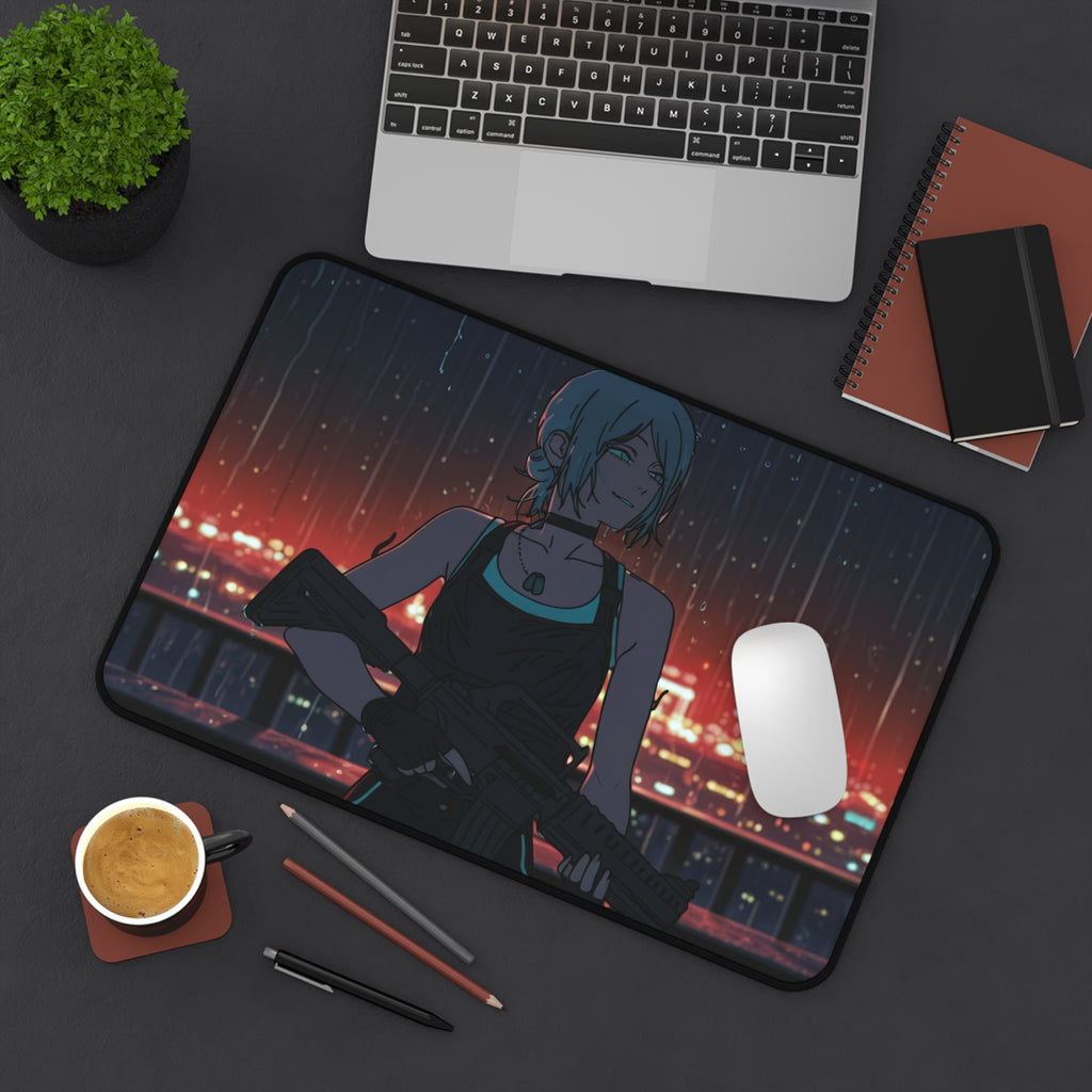 Reze Chainsaw Man Anime Desk Mat Tactical Night Scene Tactical Girls Pt. 4
