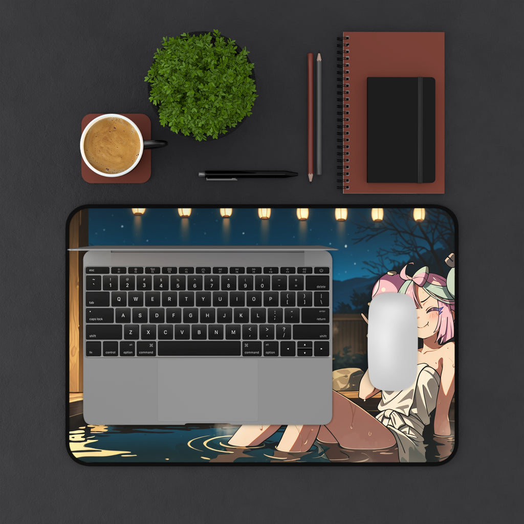 Iono Spicy Anime Desk Mat Moonlit Onsen Pinup XL Mouse Pad — Onsen Pt. 2