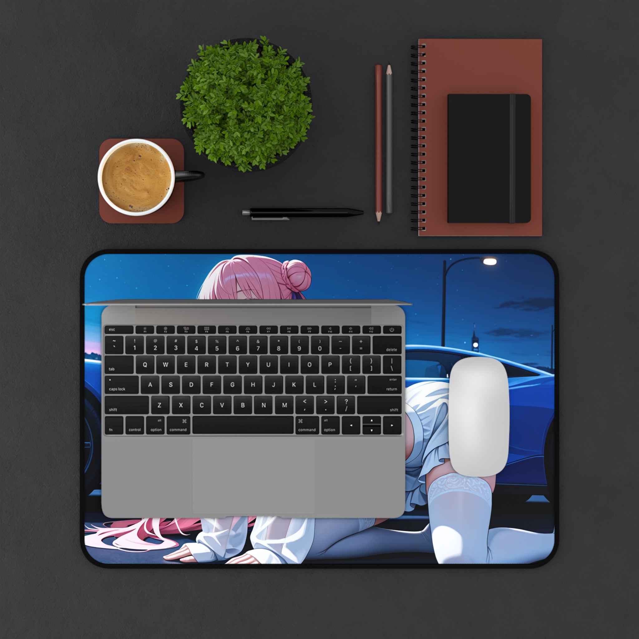 Dorothy Nikke Anime Pinup Desk Mat | Fan Art XL Gaming Mouse Pad Sail