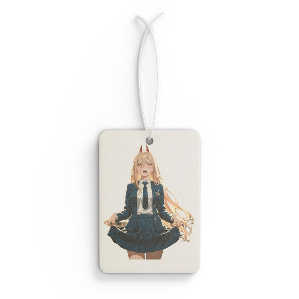 Power Chainsaw Man Flight Attendant Anime Air Freshener Car — Bunny Girls Pt. 7
