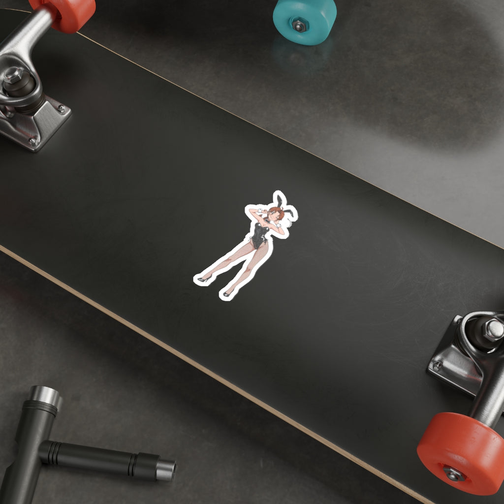 Delia Ketchum Bunny Suit Spicy Pinup Die-Cut Vinyl Sticker — Bunny Girls Pt. 1 (
