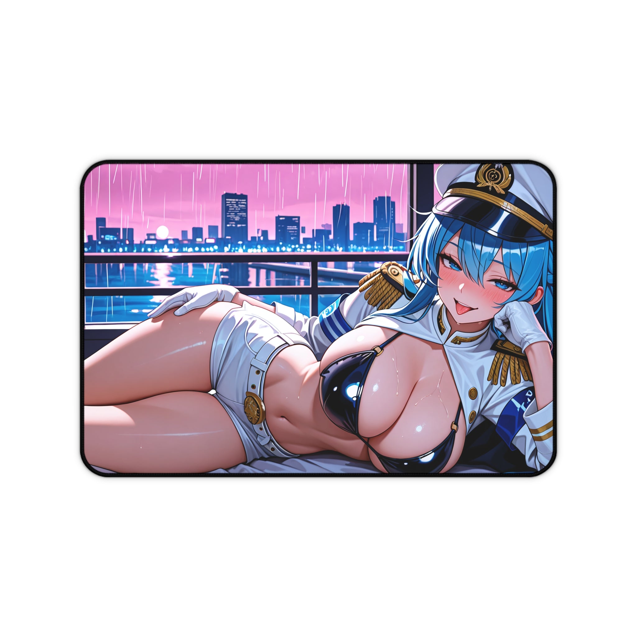 Helm NIKKE Spicy Anime Desk Mat Pinup Fan Art — Boudoir Pt. 3 (Spicy)