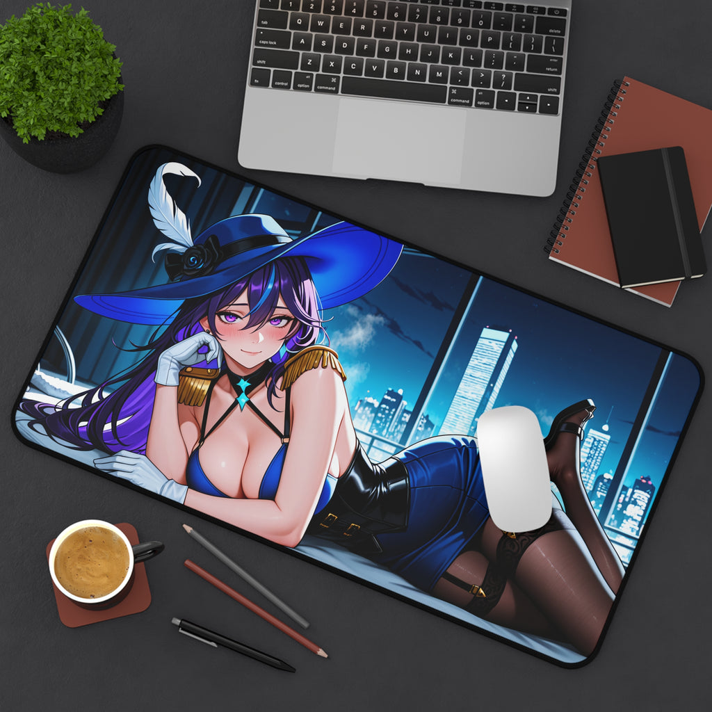 Clorinde Genshin Impact Anime Desk Mat Pinup | Beach Babes Pt. 4