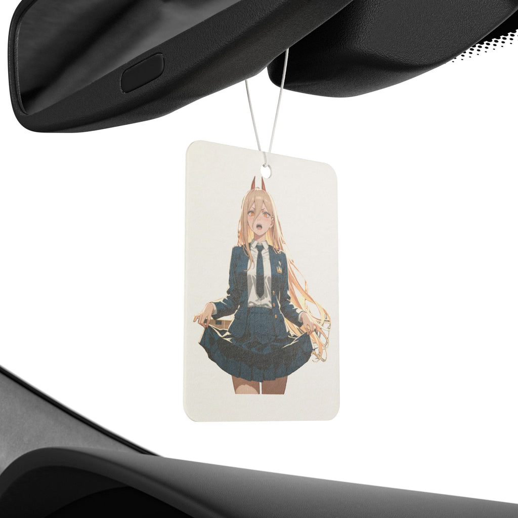 Power Chainsaw Man Flight Attendant Anime Air Freshener Car — Bunny Girls Pt. 7