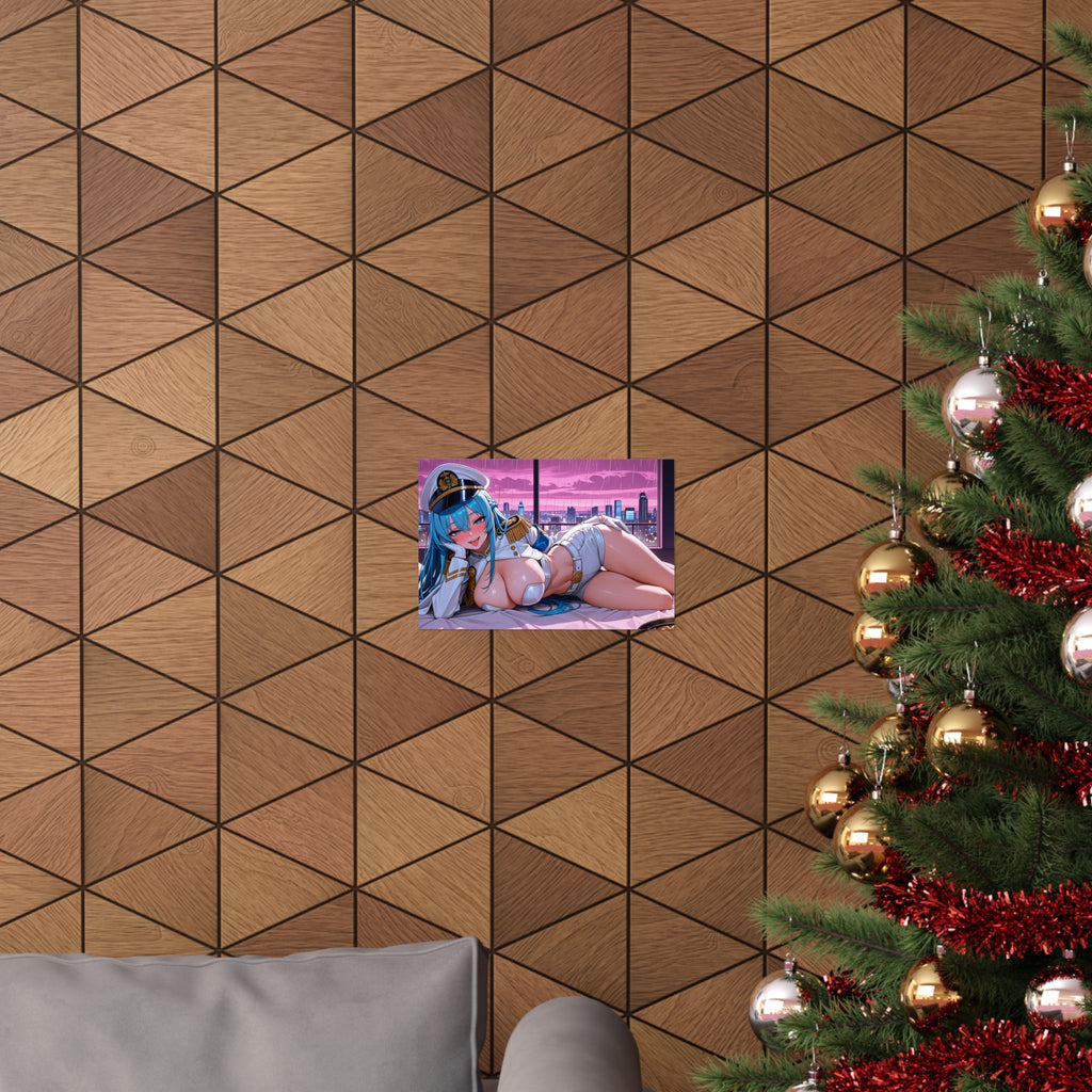 Helm Nikke Anime Poster Fan Art Wall Print | Boudoir Pt. 3