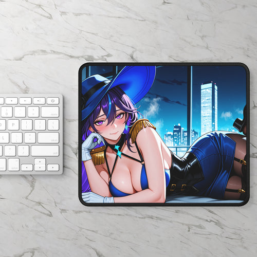 Clorinde Genshin Impact Pinup Mouse Pad Anime Desk Mat Beach Babes Pt. 4