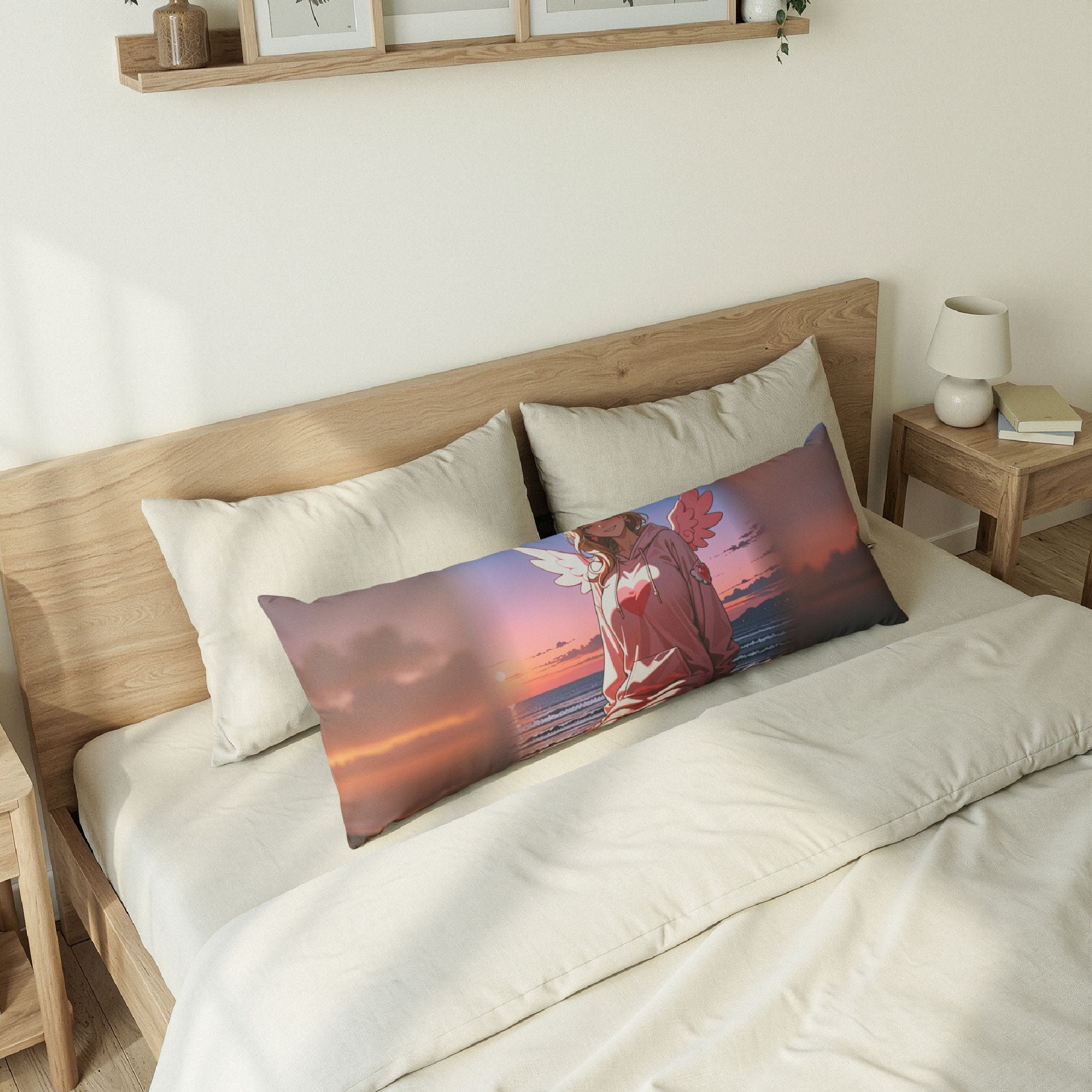 Kirara Hoshi JJK Anime Body Pillow Cupid Beach Pinup Fan Art — Beach Babes Pt. 5