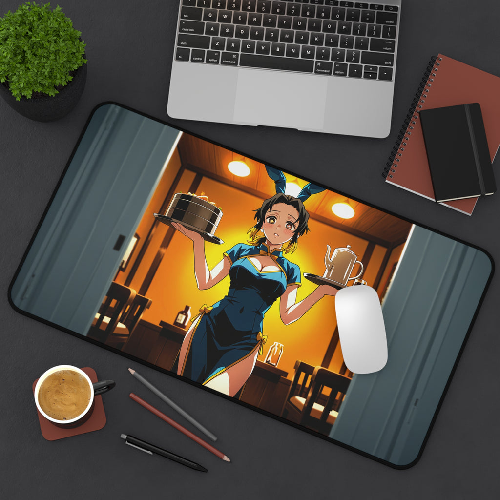 Makio (まきを) - Demon Slayer (鬼滅の刃 — Bunny Girls Pt. 2 (Spicy) Desk Mat XL Mouse P