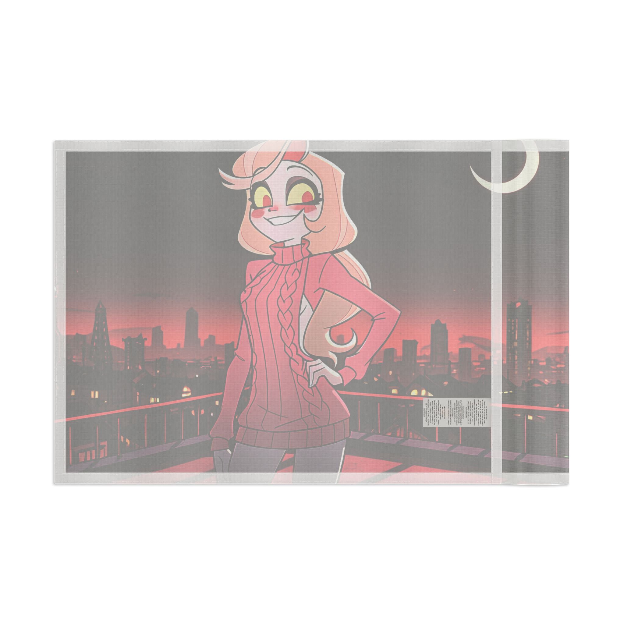 Charlie Morningstar Hazbin Hotel Wall Flag Pinup Anime — Virgin Killer Pt. 2
