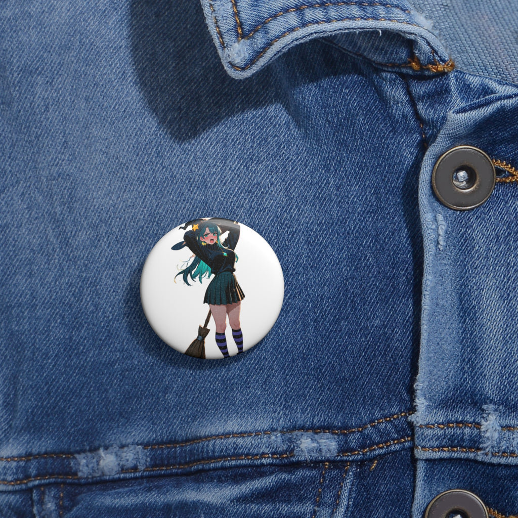 Kirara Hoshi JJK Anime Pin Button Witch Beach Pinup — Beach Babes Pt. 6