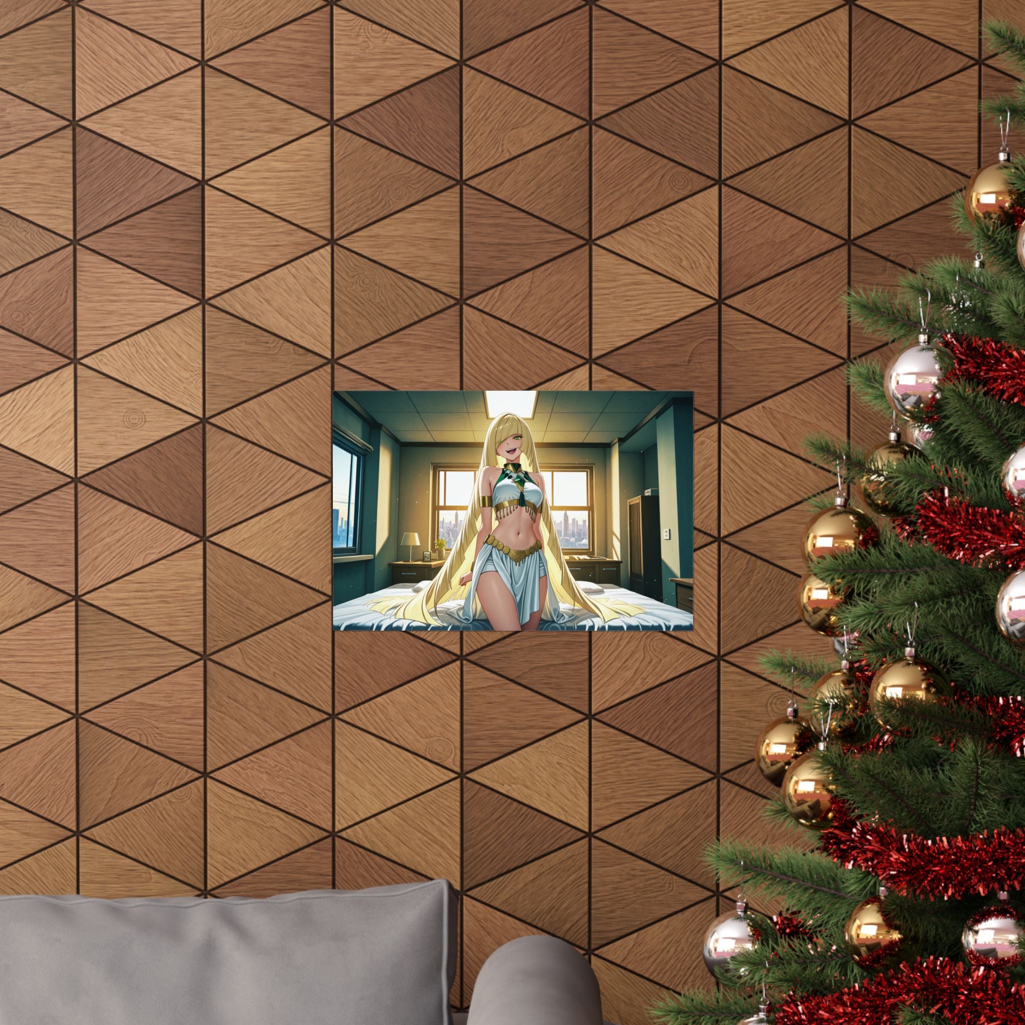 Lusamine Spicy Anime Wall Art Poster | Desert Dancer — Boudoir Pt. 5
