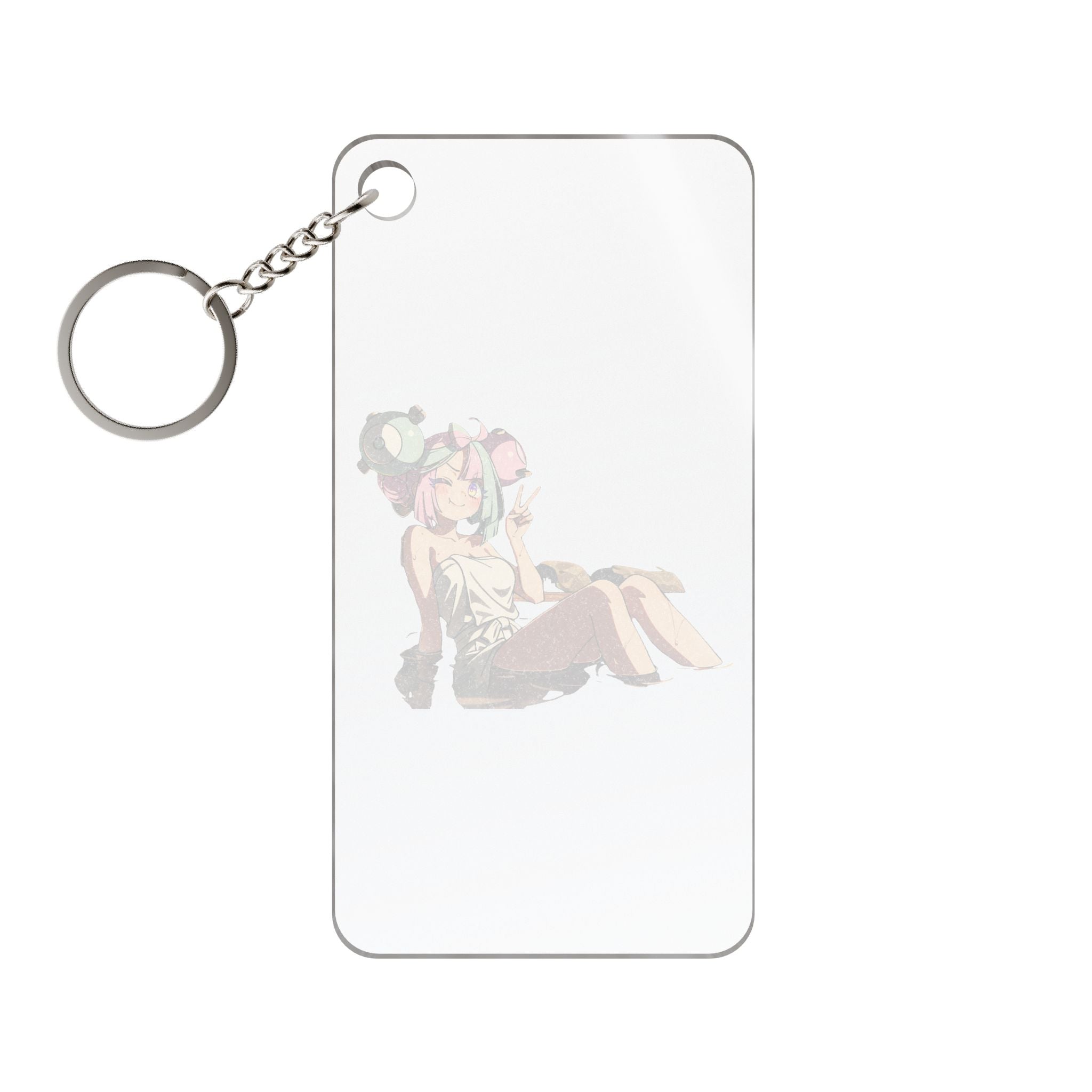 Iono Anime Keychain Acrylic Charm Spicy Onsen Scene Onsen Pt. 2