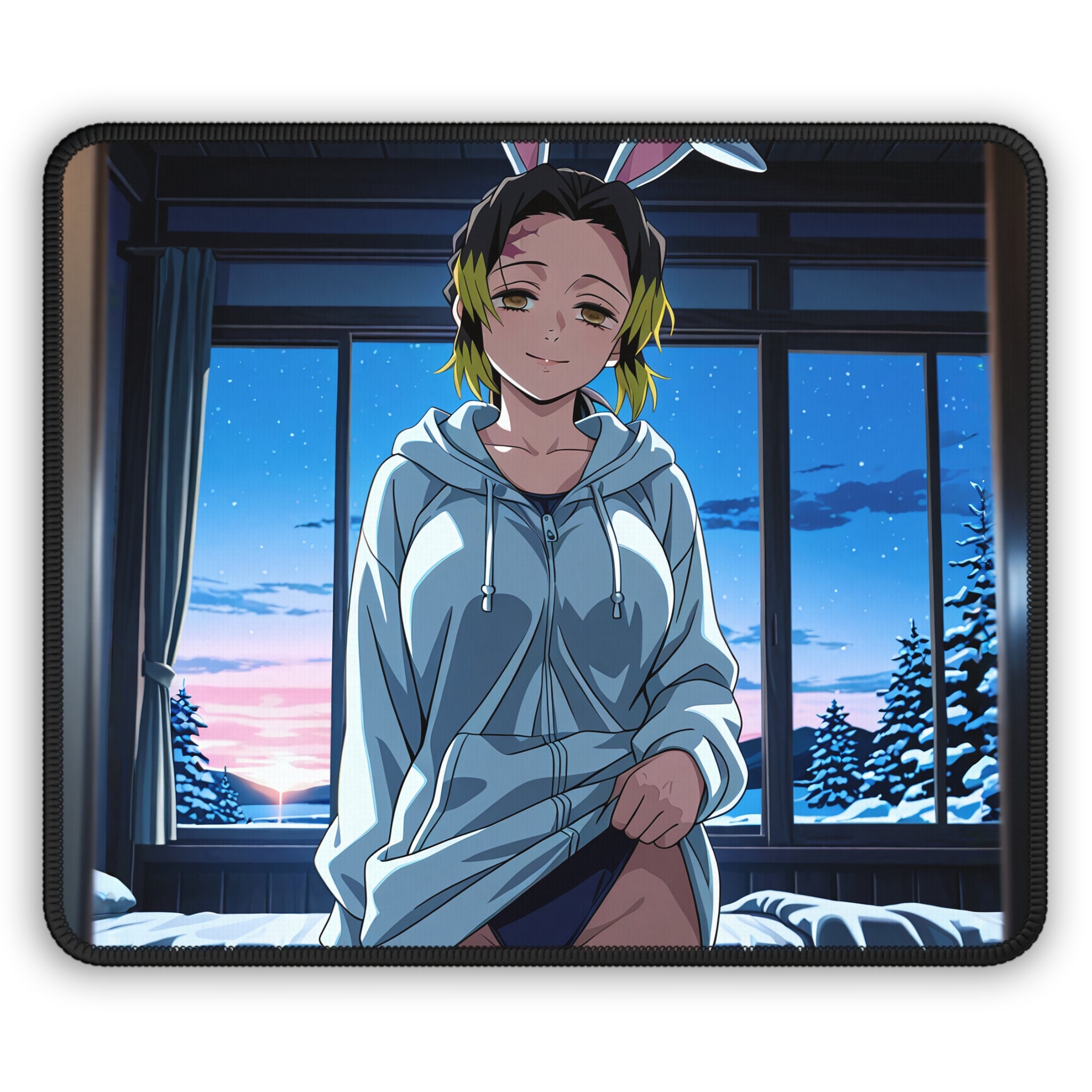 Makio (まきを) - Demon Slayer (鬼滅の刃 — Bunny Girls Pt. 1 Anime Mouse Pad