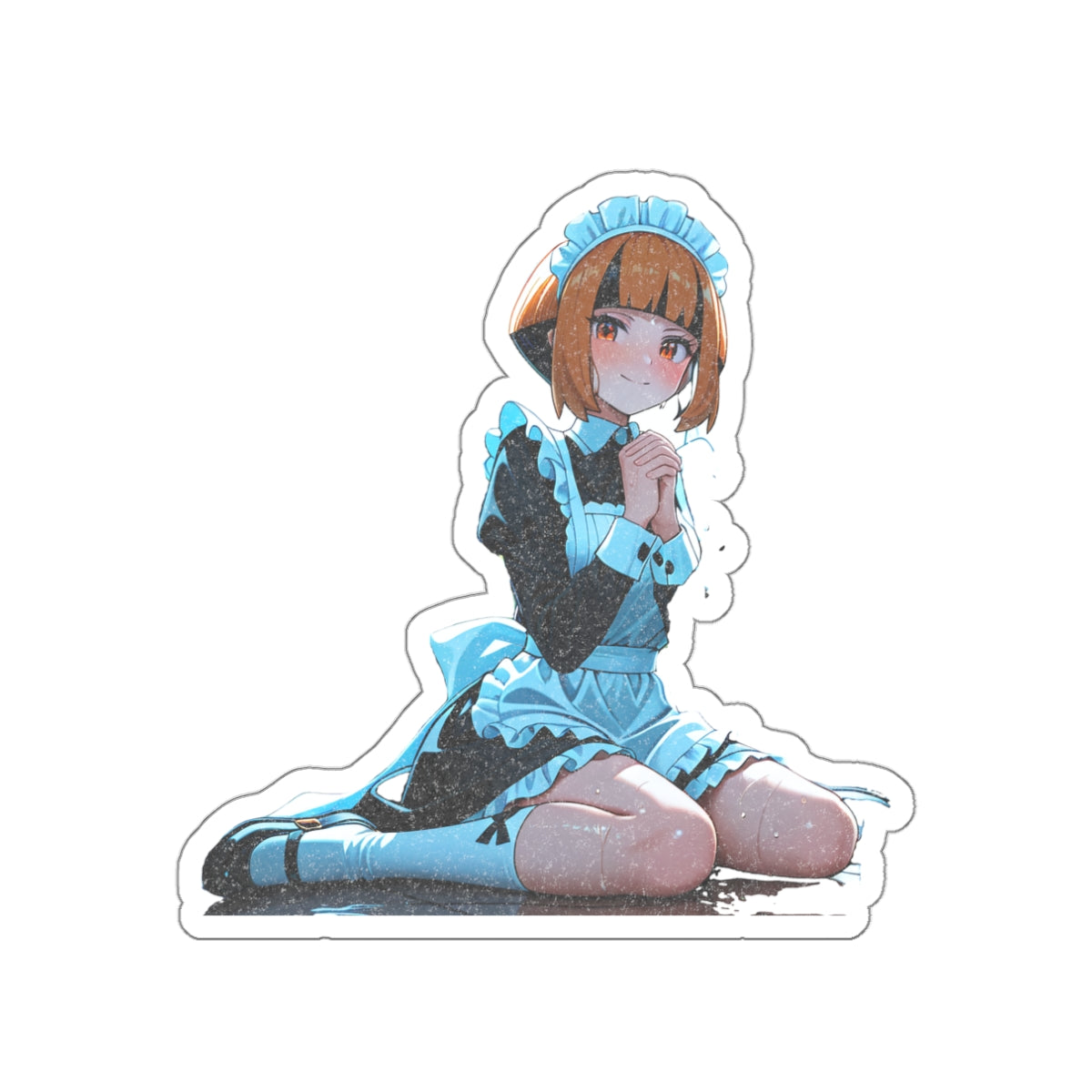 Gardenia Gym Leader Anime Die-Cut Vinyl Sticker Cute Fan Art Decal