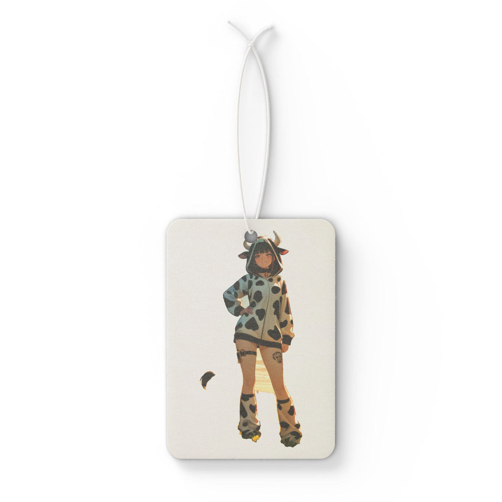 Blanc NIKKE Cow-Print Anime Car Air Freshener Pinup — Cow Girls Pt. 2