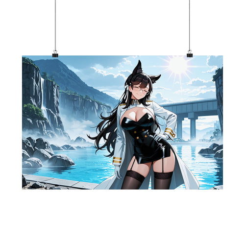 Atago Azur Lane Anime Poster Spicy Wall Art | Bunny Girls Pt. 4 (Spicy)