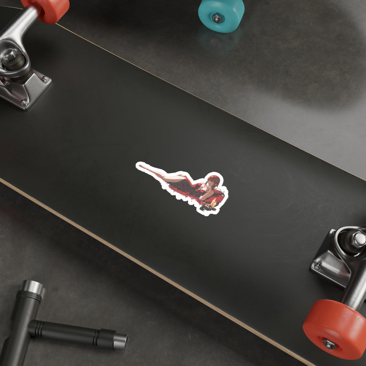 Makima Chainsaw Man Spicy Boudoir Anime Vinyl Sticker | Die Cut — Boudoir Pt. 1
