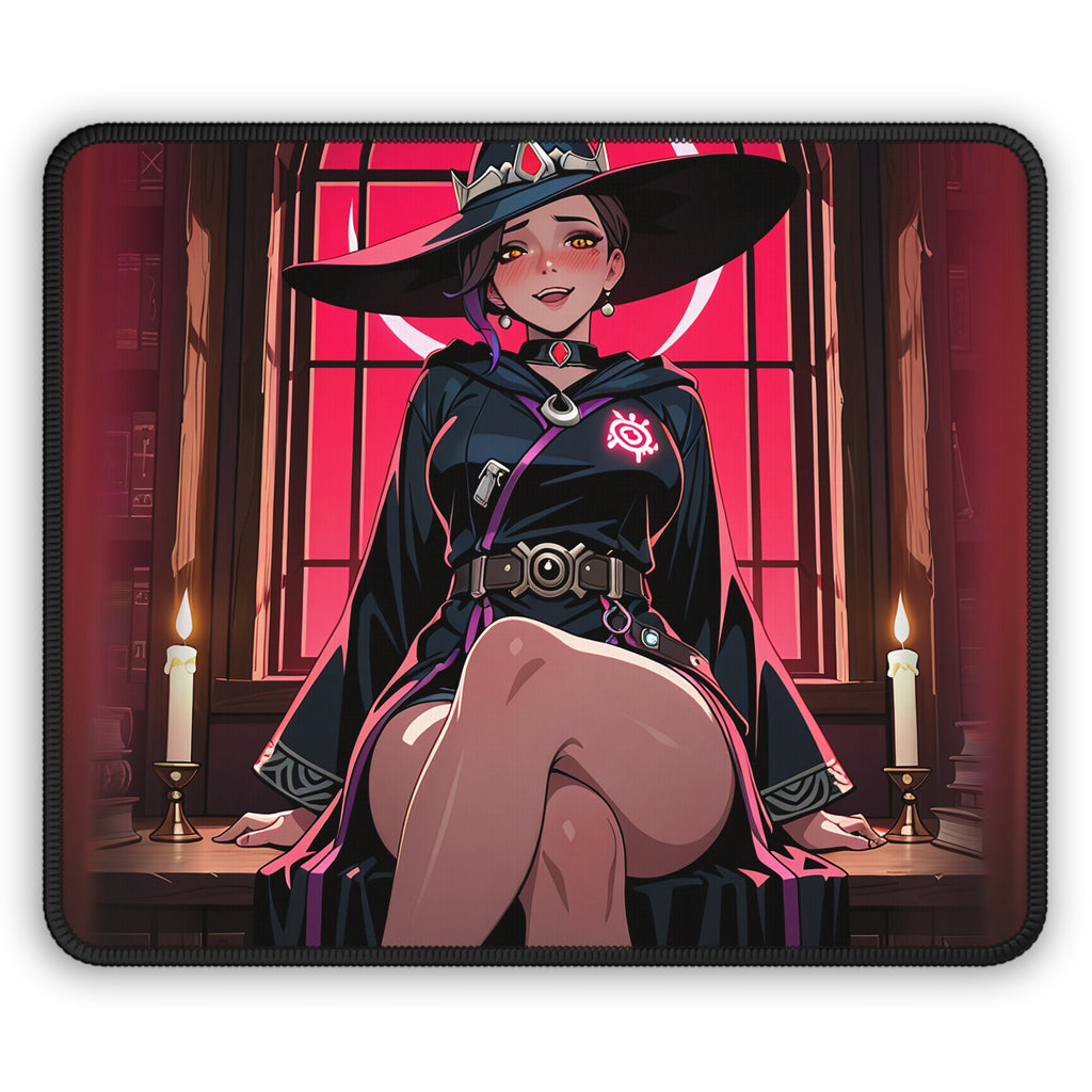 Domina Overwatch Witch Anime Mouse Pad Halloween Pinup — The Spicy Den Pt. 3