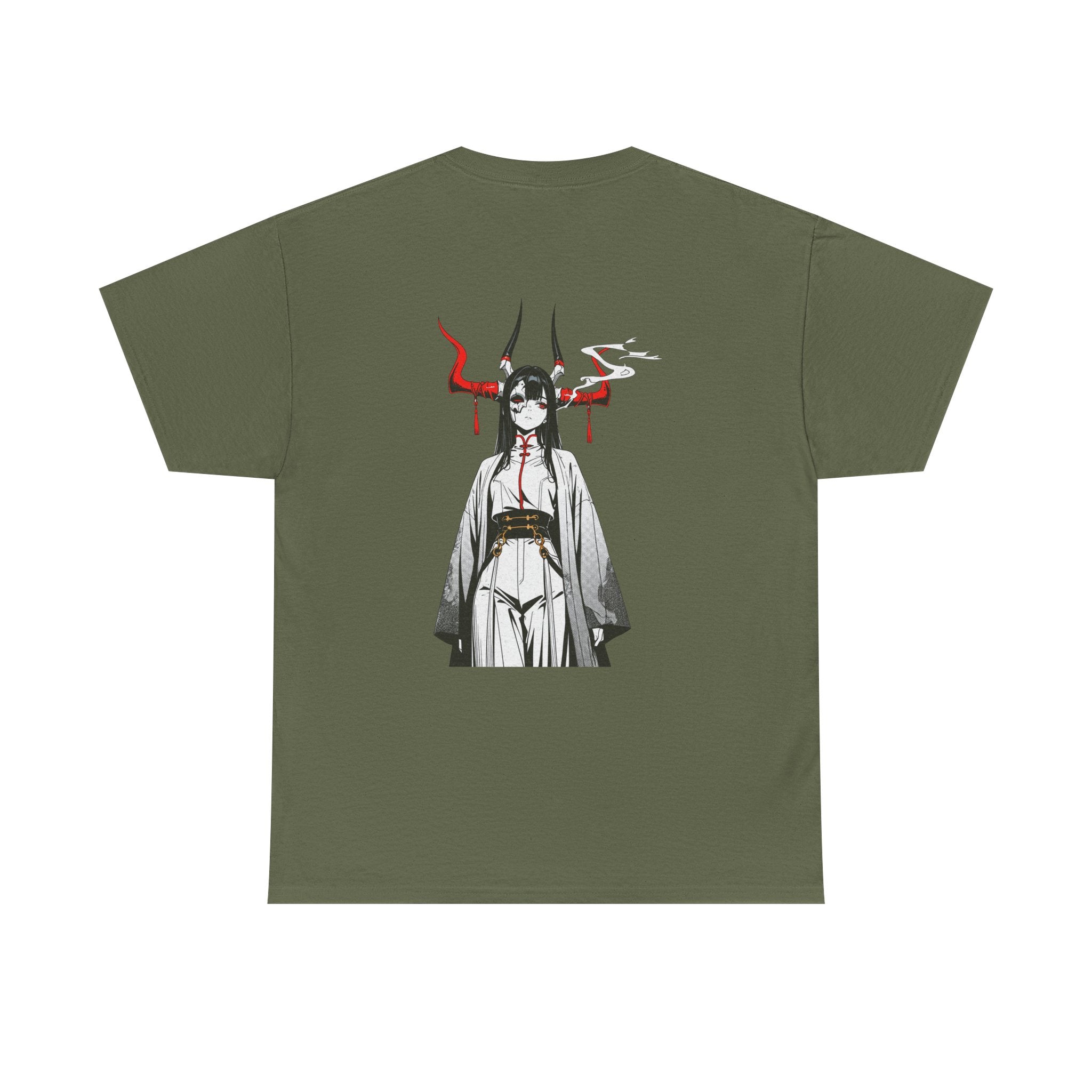 Anime Streetwear Shirt | Dark Yamanba Techwear Back Graphic Tee