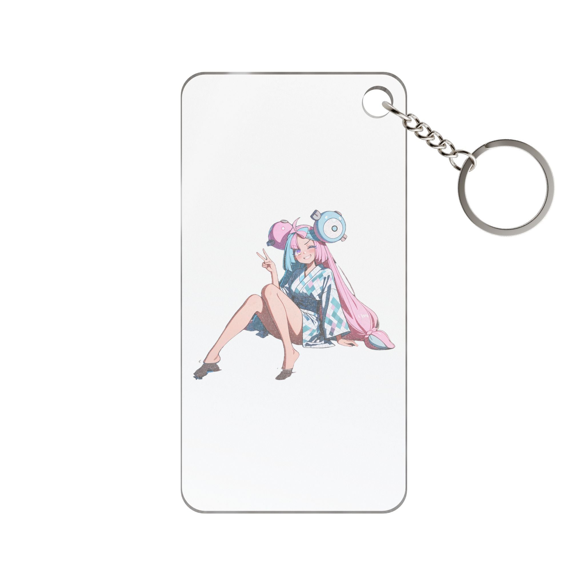 Iono Anime Keychain Acrylic Charm Onsen Scene Onsen Pt. 2