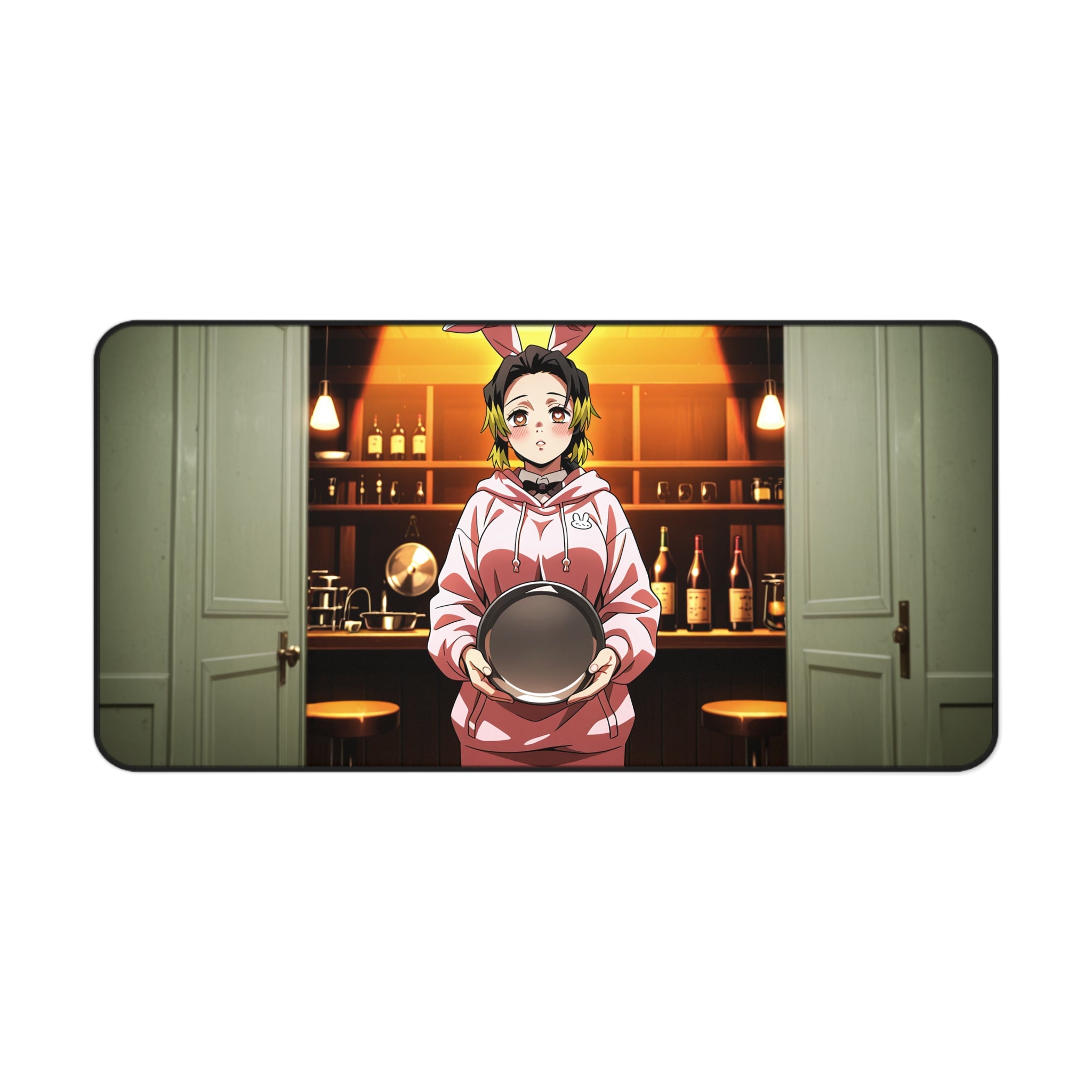 Makio (まきを) - Demon Slayer (鬼滅の刃 — Bunny Girls Pt. 2 Desk Mat XL Mouse Pad