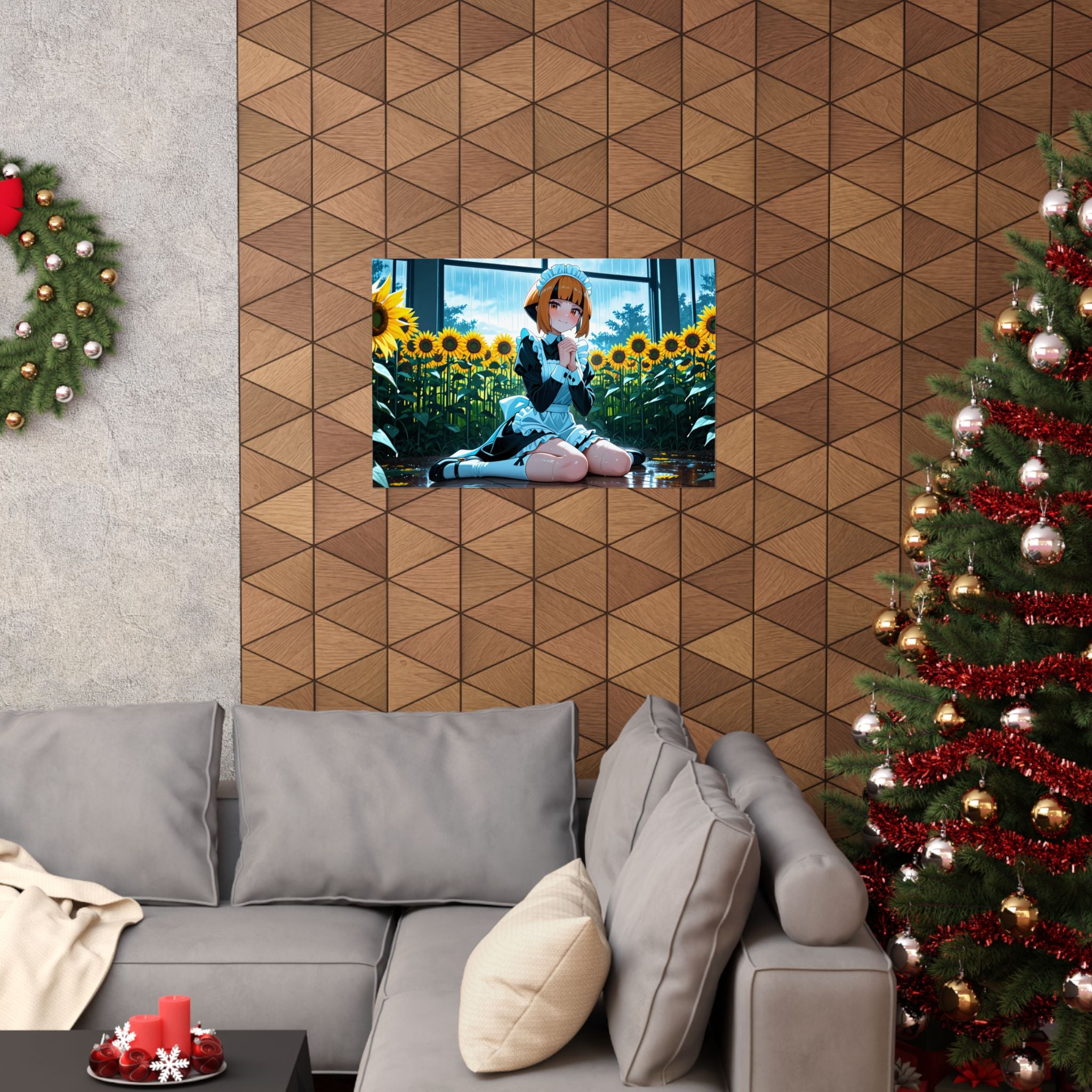 Gardenia Anime Wall Art Poster | Cute Fan Art Print