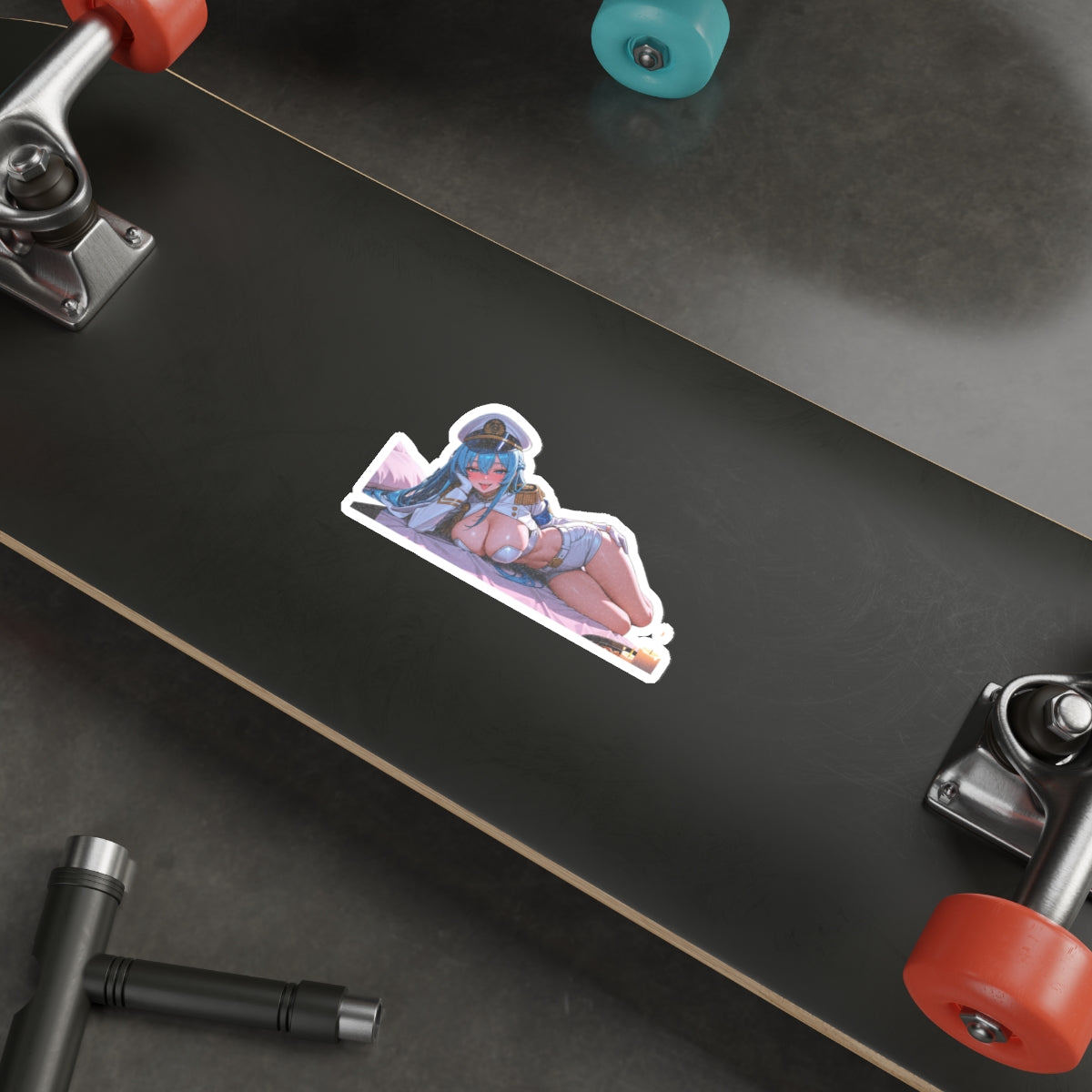 Helm NIKKE Anime Die-Cut Vinyl Sticker pinup fan art — Boudoir Pt. 3