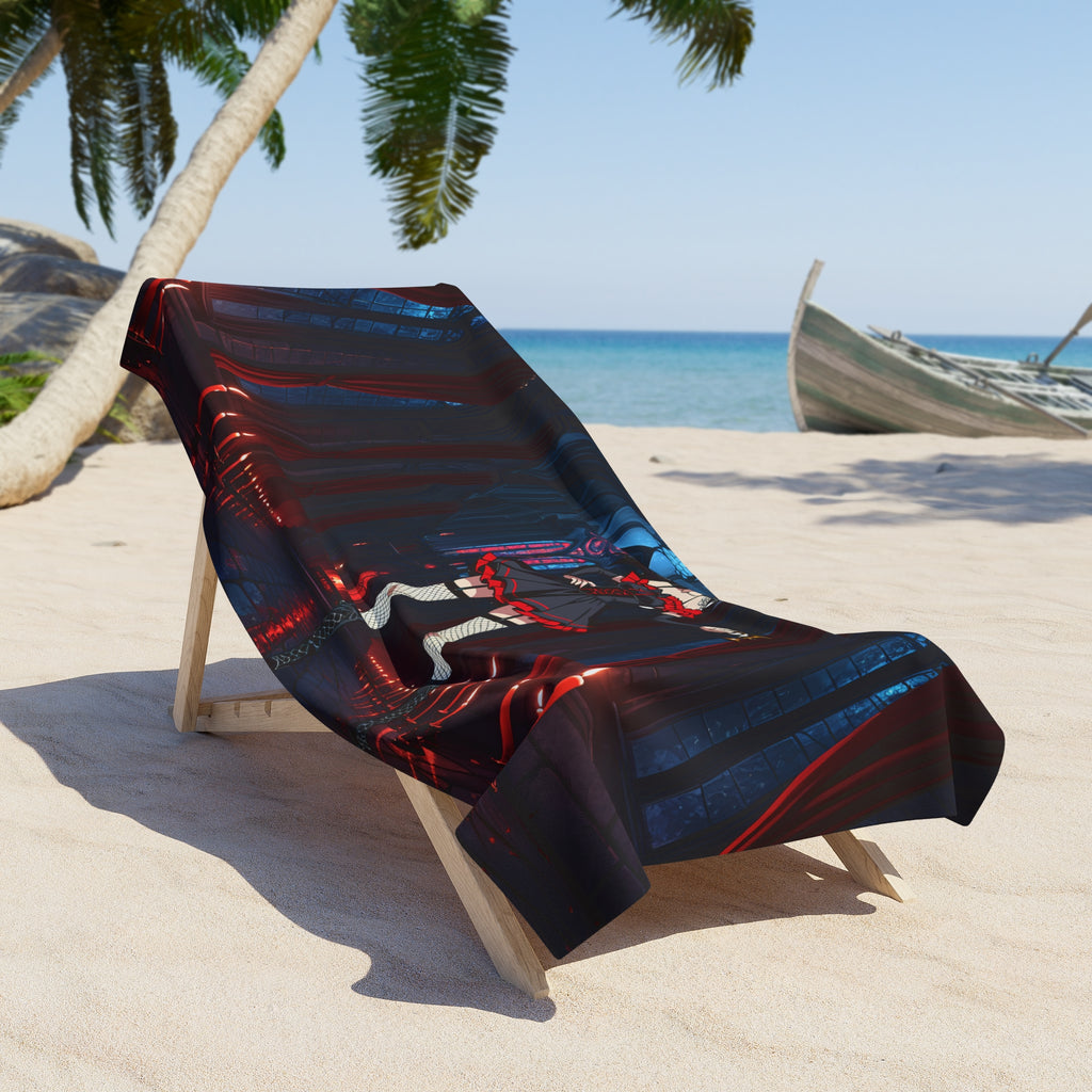 Kagome Inuyasha Spicy Gothic Anime Beach Towel Fan Art Pinup