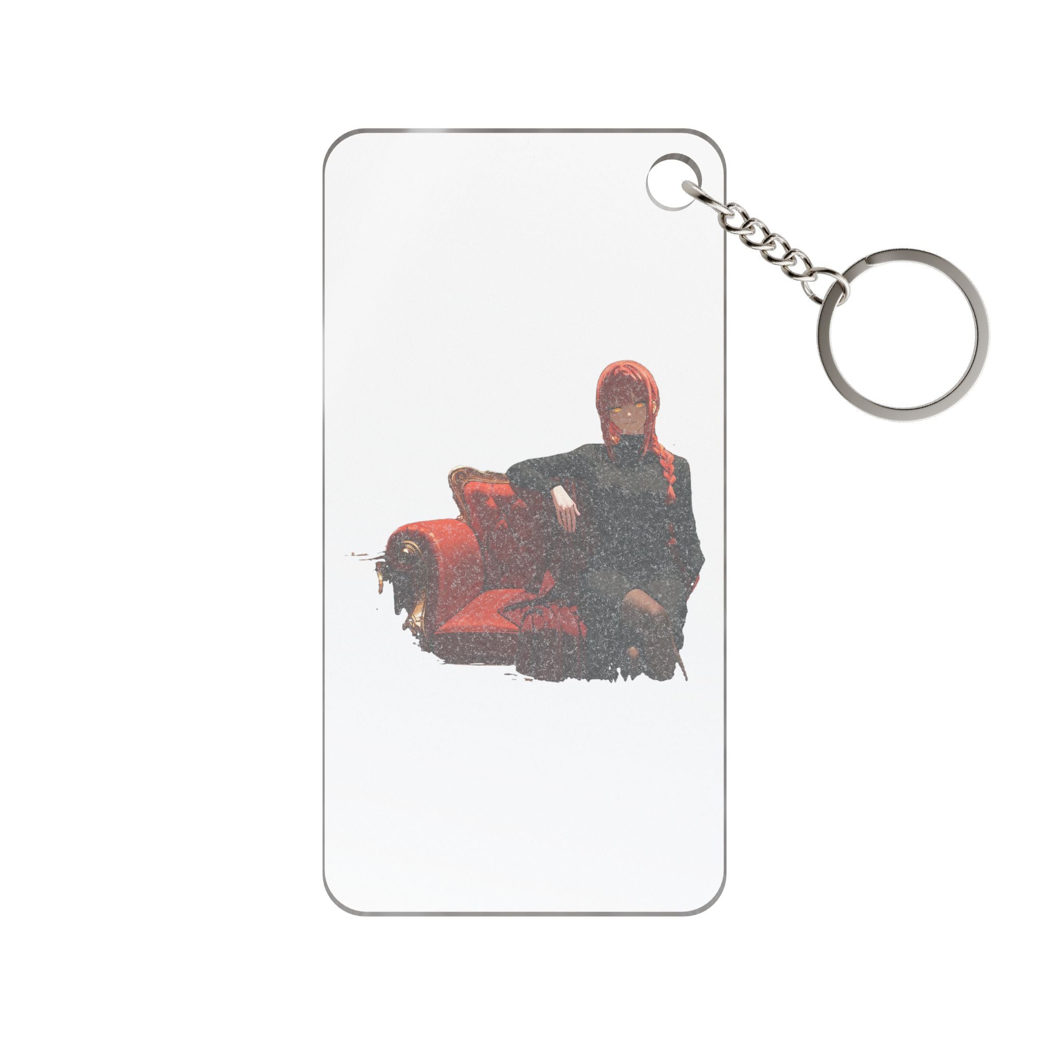 Makima Chainsaw Man Anime Keychain Charm | Boudoir Pinup Fan Art Boudoir Pt. 1